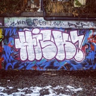 #hisk #graffiti #letten