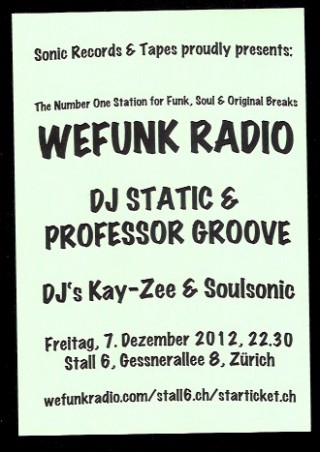WeFunk Radio @ Stall 6