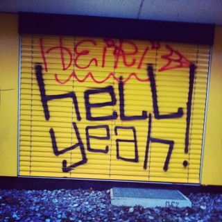 #heiri #hellyeah #tagging #graffiti