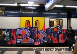 14K Trainbombing Archive 2005