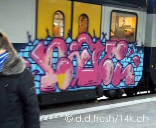 14K Trainbombing Archive 2009