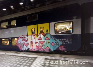 14K Trainbombing Archive 2008
