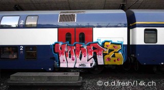 14K Trainbombing Archive 2008