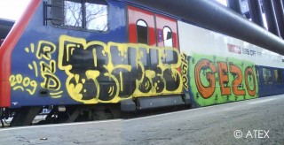 14K Trainbombing Archive 2009