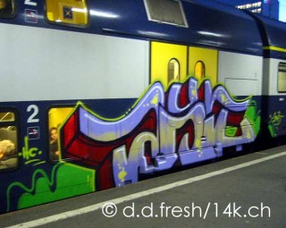 14K Trainbombing Archive 2003