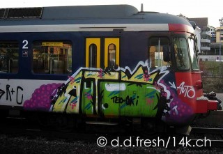 14K Trainbombing Archive 2005
