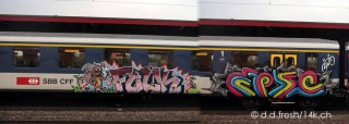 14K Trainbombing Archive 2009