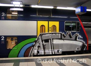 14K Trainbombing Archive 2005
