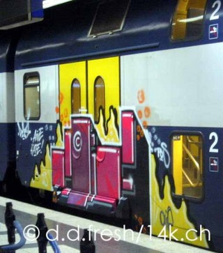 14K Trainbombing Archive 2003