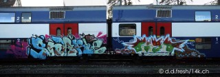 14K Trainbombing Archive 2008