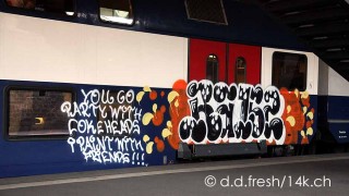 14K Trainbombing Archive 2009