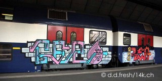 14K Trainbombing Archive 2009