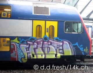 14K Trainbombing Archive 2003