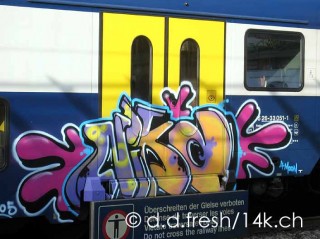 14K Trainbombing Archive 2005