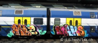 14K Trainbombing Archive 2005
