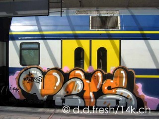 14K Trainbombing Archive 2005