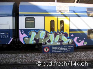 14K Trainbombing Archive 2004
