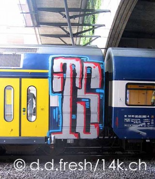 14K Trainbombing Archive 2005