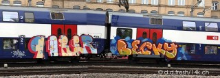 14K Trainbombing Archive 2009