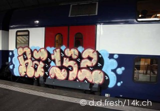 14K Trainbombing Archive 2009