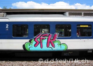 14K Trainbombing Archive 2004