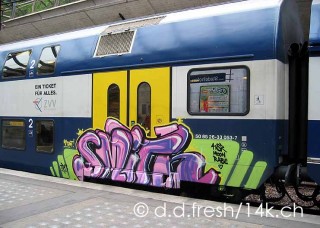14K Trainbombing Archive 2004