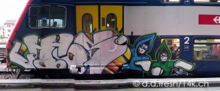 14K Trainbombing Archive 2004