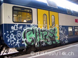 14K Trainbombing Archive 2004