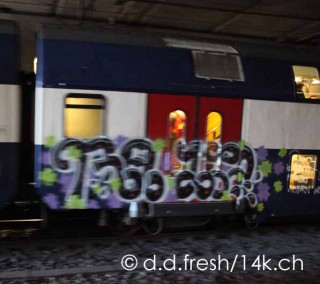14K Trainbombing Archive 2009