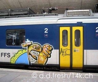 14K Trainbombing Archive 2005