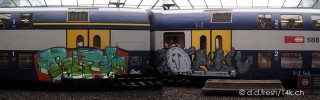 14K Trainbombing Archive 2009