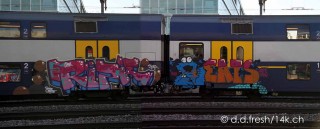 14K Trainbombing Archive 2009