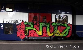 14K Trainbombing Archive 2009