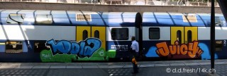 14K Trainbombing Archive 2008