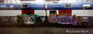 14K Trainbombing Archive 2008