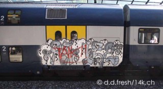 14K Trainbombing Archive 2009
