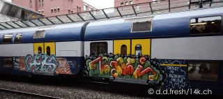 14K Trainbombing Archive 2008