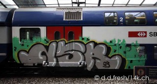 14K Trainbombing Archive 2008