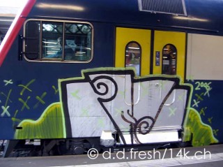 14K Trainbombing Archive 2006