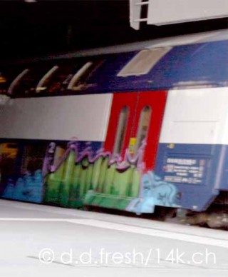 14K Trainbombing Archive 2009