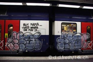 14K Trainbombing Archive 2009