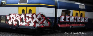 14K Trainbombing Archive 2009