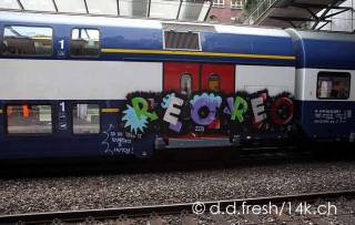 14K Trainbombing Archive 2009