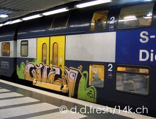 14K Trainbombing Archive 2005