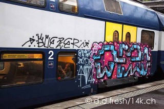 14K Trainbombing Archive 2009