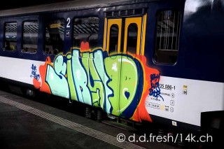 14K Trainbombing Archive 2009