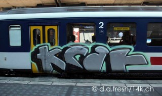 14K Trainbombing Archive 2009
