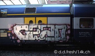 14K Trainbombing Archive 2009