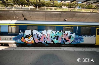 14K Trainbombing Archive 2009