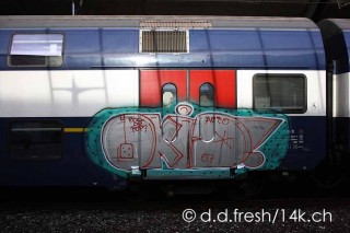 14K Trainbombing Archive 2007